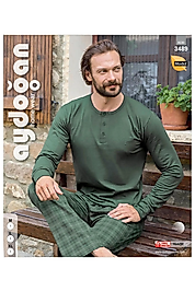 AYDOĞAN 3494 BAY MODAL UZUN KOL PİJAMA TAKIM
