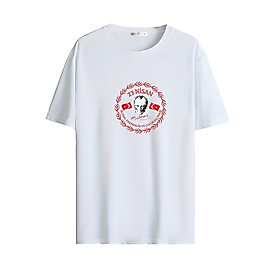 Kırmızı Beyaz Vatan Aşkı Bayrak ve Atatürk Baskılı Oversize Unisex Tişört