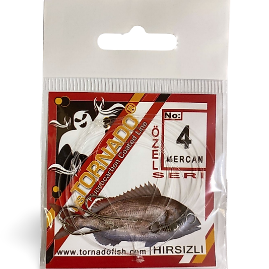 Tornado No:4 Mercan Özel Seri 3'lü Hazır Beden
