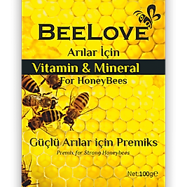 Beelove Vitamin ve Mineral Toz Premiks 100 gr