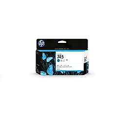 HP 745 130-ml Cyan DesignJet Ink Cartridge