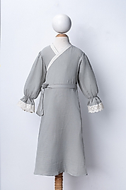 Müslin Çocuk Namaz Elbisesi | %100 Pamuk, Hafif ve Rahat