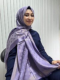 Simli Kaşmir İpek Şal