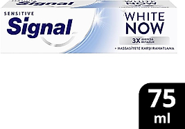 Signal White Now Diş Macunu Sensitive Hassasiyete Karşı Rahatlama 75 ml