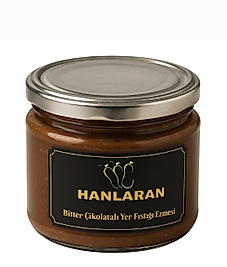 BİTTER ÇİKOLATALI YER FISTIĞI EZMESİ (300 gr)