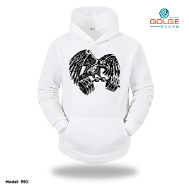 Badi Body Görselli Slimfit Kapüşönlu Hoodie Erkek kadın Sweatshirt