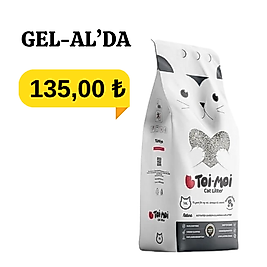 Toi Moi Aktif Karbonlu  Topaklanan Kedi Kumu - 10 KG.