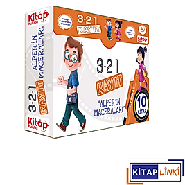 3-2-1 KAYIT ALPER'İN MACERALARI-10 kitap- Kitap Kulübü-Artı Eğitim