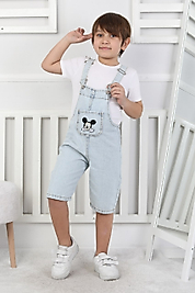 BASKILI KOT SALOPET %100 PAMUK