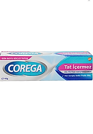 COREGA  Tat İçermez   Protez Yapıştırıcı Krem 40G *3