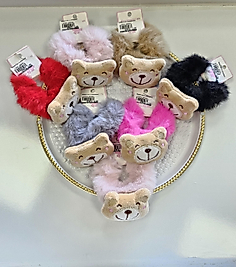 Ayıcık Lastik Peluş Toka