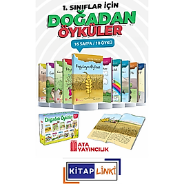 Doğadan Öyküler 1.sınıflar için 10 öykü 16 sayfa Ata Yayıncılık