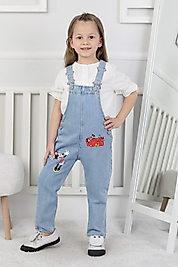 YSM KİDS %100 PAMUK KOT SALOPET