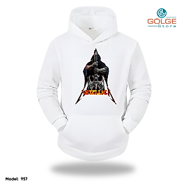 Metallica Model Slimfit Kapüşönlu Hoodie Erkek kadın Sweatshirt