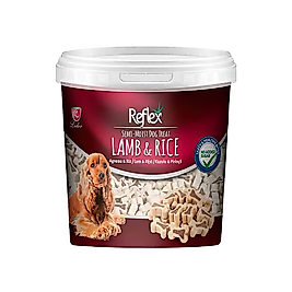 Reflex Kuzu Etli ve Pirinçli Yarı Yumuşak Köpek Ödül Maması (500 g)