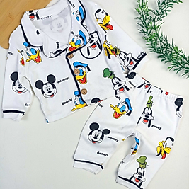 Ducky Duck Düğmeli Pijama Takımı