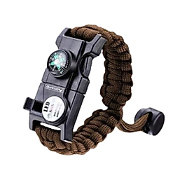 Paracord Hayatta Kalma Kamp Bilekliği