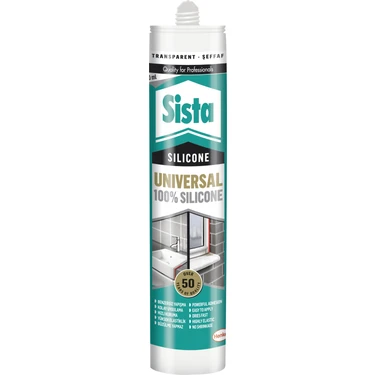 Henkel Universal Silikon 280ml - Şeffaf