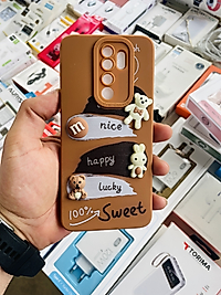 Redmi Note 8 Pro Ayıcık Kabartmalı Telefon Kılıfı