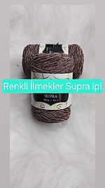 Supra İpi Ebruli Sİmli Düz Renkler 200gr