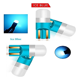 1 TAKIM PROFESSIONAL T10 LED 12V THERMOPLASTIC CERAMIC ICE BLUE DİPSİZ AMPUL THERMOPLASTIC SERİ BUZ MAVİ