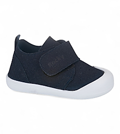 Vippu Erkek Bebek Ortopedik Kaymaz Taban Rahat Günlük Şık Lacivert İlk Adım Ayakkabısı&Sneaker