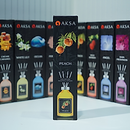 Aksa Peach Şeftali Çubuklu Oda Kokusu