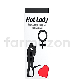 Hot Lady İstek Arttırıcı Masaj Yağı 10 ml