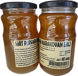 DOĞAL SÜZME SİİRT PERVARİ KARAKOVAN BALI 460 GR