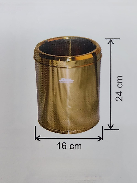 Gold Paslanmaz Çöp Kovası Otel Oda Tipi ( KDV DAHİL )