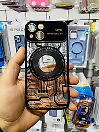 iPhone 14 Kamera Lens Korumalı Telefon Kılıfı Antrasit Siyah