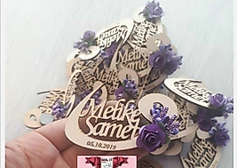 Ahşap Magnet Lazer kesim