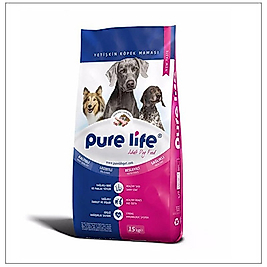 PureLife  Premium Kuzulu Yetişkin Köpek Maması  15kg