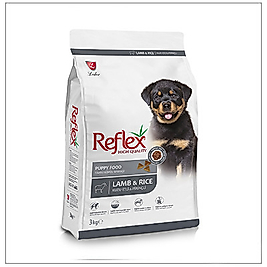 Reflex Kuzu Etli Yavru Köpek Maması 3 Kg