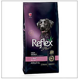 Reflex Plus High Energy Biftekli Köpek Maması 3 Kg
