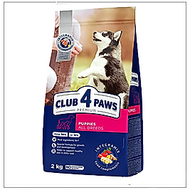 Club4Paws Premium Tavuklu Yavru Köpek Maması 2 Kg
