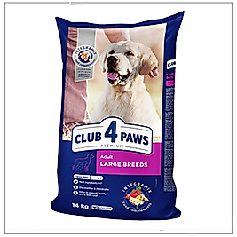 Club4Paws Premium Büyük Irk Yetişkin Köpek Maması  14 Kg