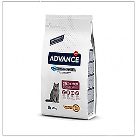 Advance +10 Sterilised Yaşlı Kısırlaştırılmış Kedi Maması 1,5 Kg