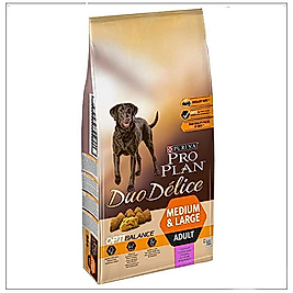 Pro Plan Duo Delice Parça Somon Balıklı Medium Large Köpek Maması 2,5 Kg
