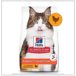Hills Perfect Digestion Sindirim Düzenleyici Kedi Maması 1,5 kg