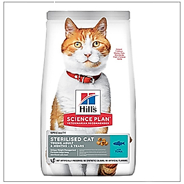 Hill's Sciense Plan Ton Balıklı Kısırlaştırılmış Kedi Maması  PAKET SEÇENEKLERİ İÇİN TIKLAYINIZ