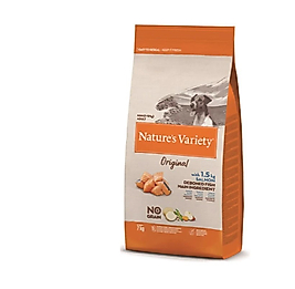 Nature's Variety Dog No Grain Mini Adult Salmon 7 Kg (WHATSAPP FİYAT BİLGİSİ ALABİLİRSİNİZ)