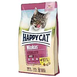 Happy Cat Minkas Sterilised Kısır Kedi Maması KG SEÇENEKLERİ İÇİN TIKLAYIN