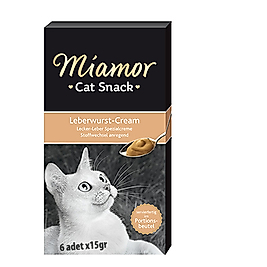 Miamor Cream Ciğerli Kedi Ödülü 6x15 gr