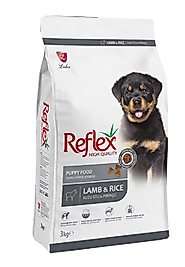 Reflex Kuzu Etli & Pirinçli Yavru Köpek Maması 3 Kg. 8698995010627