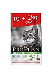 Pro Plan Somonlu Kısırlaştırılmış Kedi Maması 10+2 kg Hediye