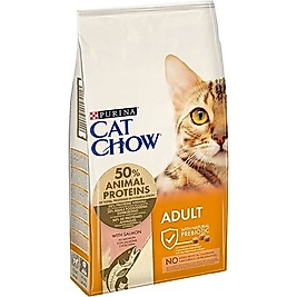 Purina Cat Chow Somonlu Açık Kedi Maması 1000 gr.