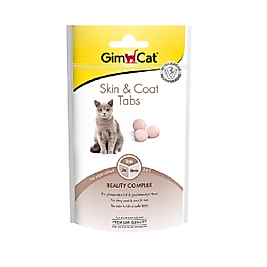 Gimcat Deri ve Tüy Sağlığı İçin Şekersiz Kedi Ödül Tableti (40 g)