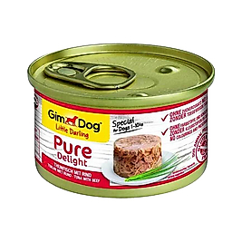 GimDog Konserve Köpek Maması - Tuna Balıklı Biftekli 85gr