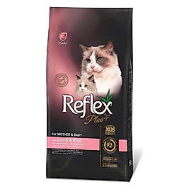 Reflex Plus Kuzu Etli ve Pirinçli Anne & Bebek Kedi Maması (1,5 kg) 8698995029025